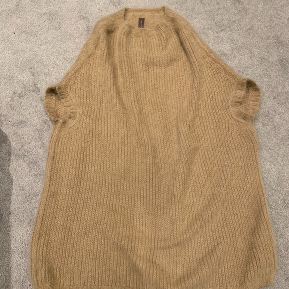 Rick Owens Sweaters - Rick Owens Alpaca Tunic